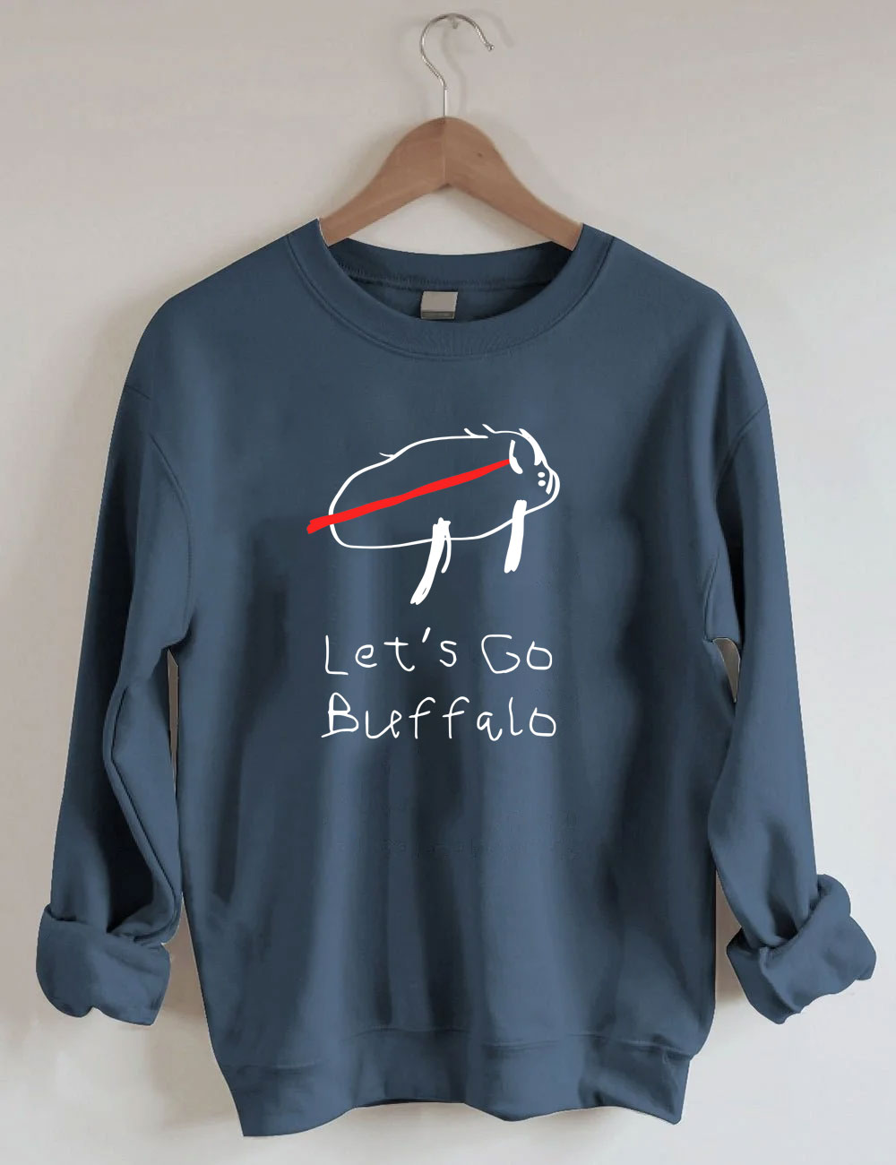 Let's Go Funny Buffalo Sweatshirt