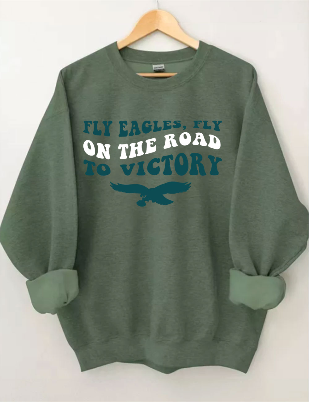 Fly Eagles Fly on the Way To Victory Football Sweatshirt