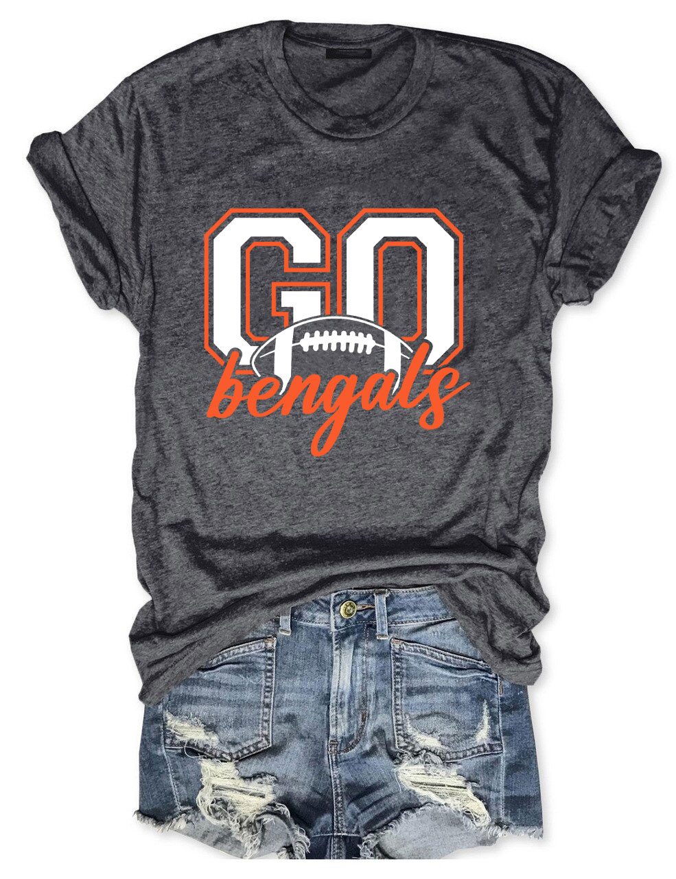 Go Bengals Football T-Shirt