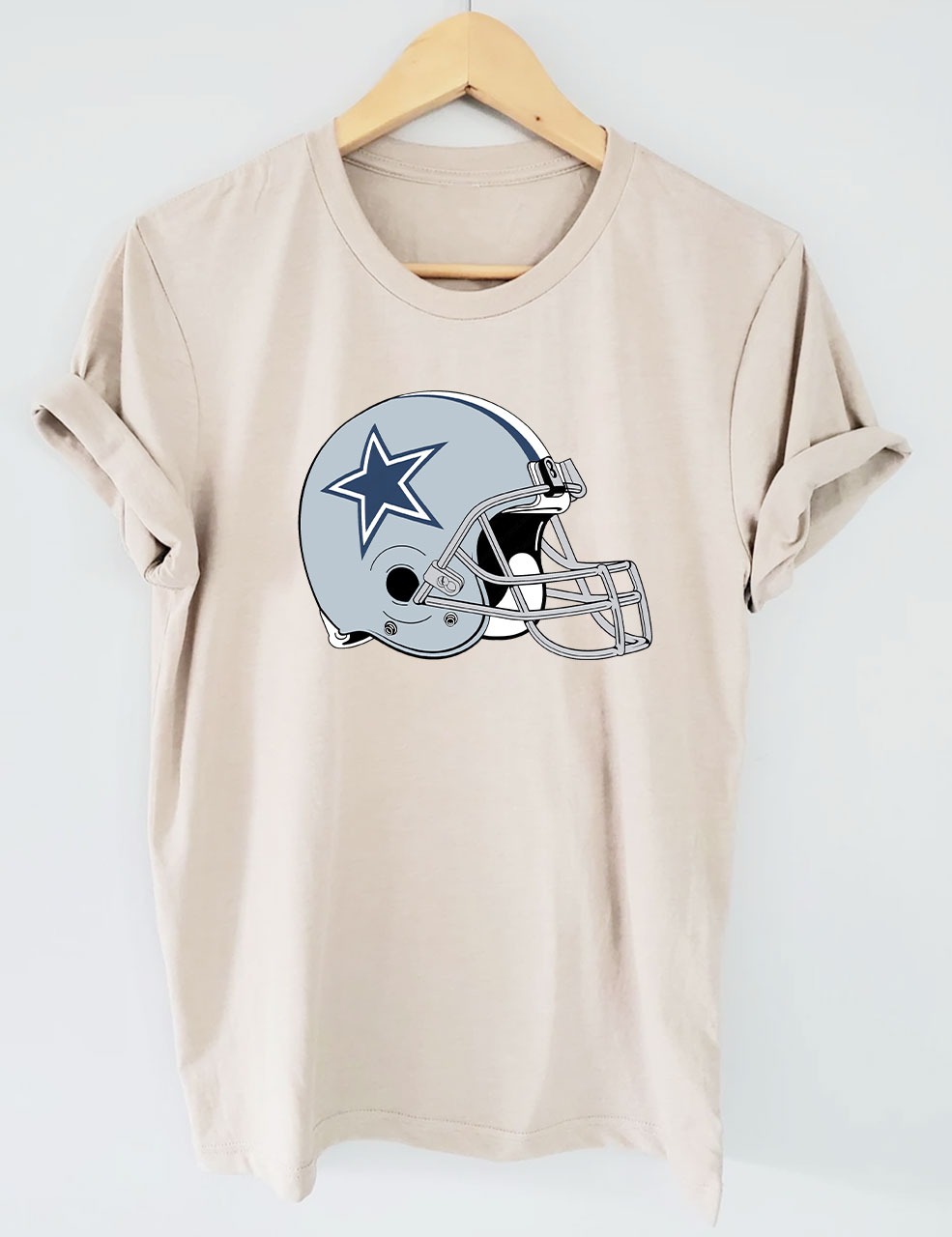 Cowboys Helmet Football T-Shirt