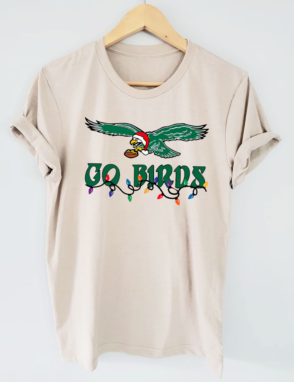 Go Birds Christmas Eagles T-Shirt