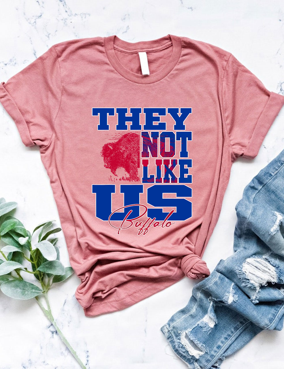 They Not Like Us Buffalo Funny T-Shirt