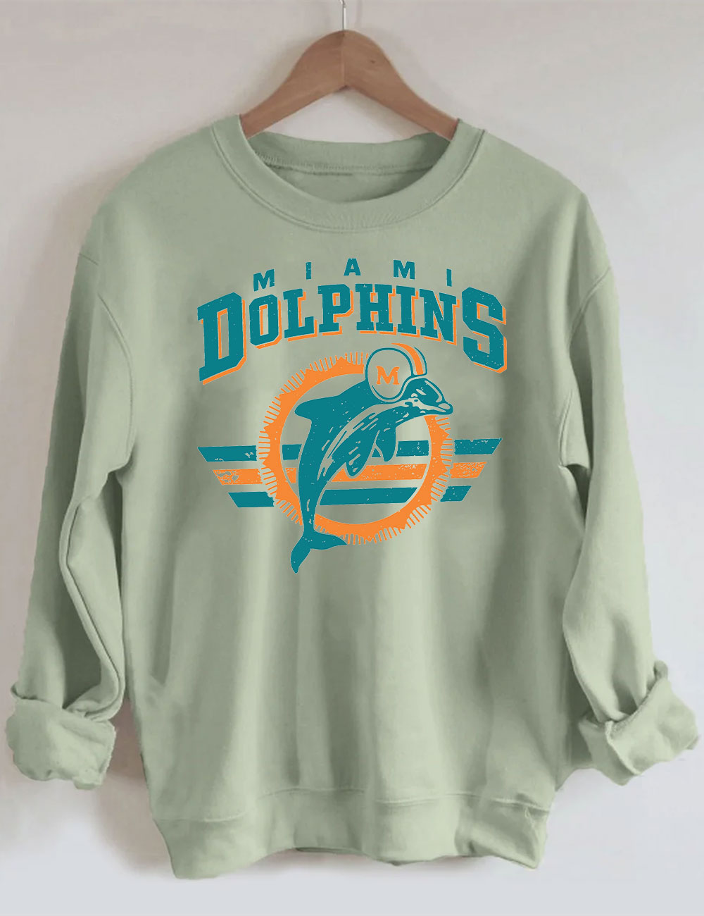 Miami Dolphins Football Sweatshirt