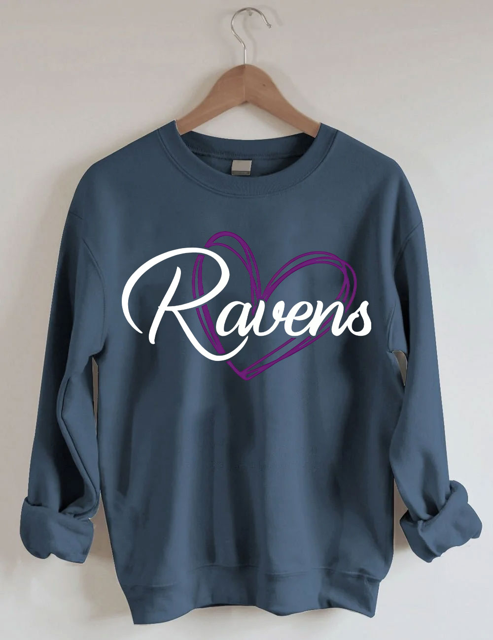 Love Ravens Sweatshirt