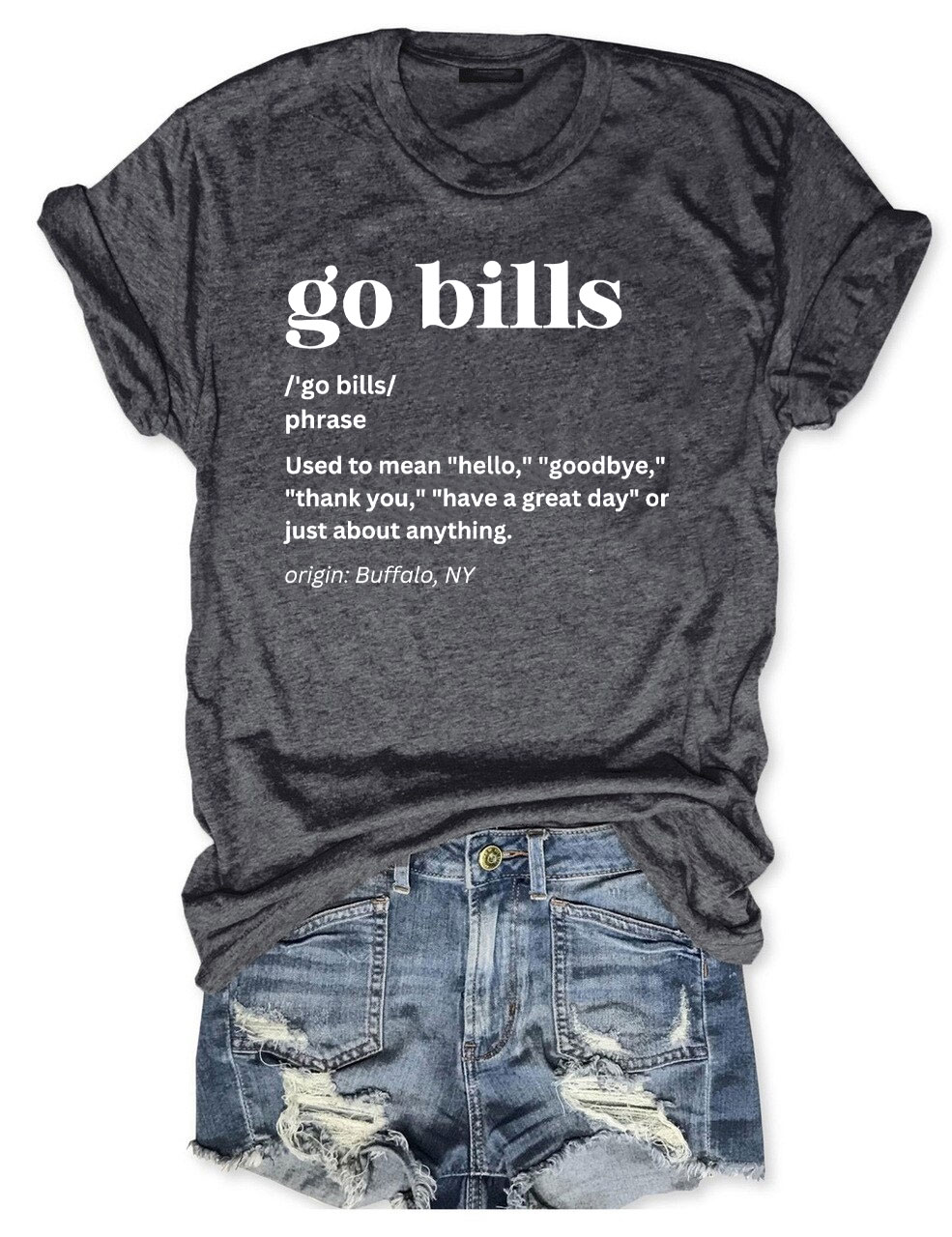 Go Bills Football T-Shirt