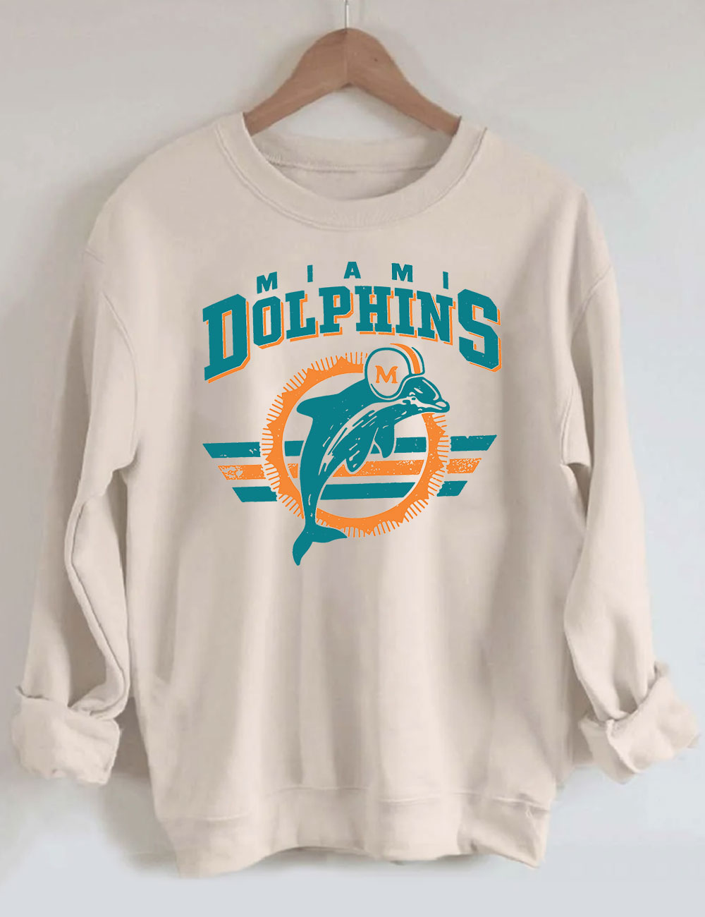 Miami Dolphins Football Sweatshirt