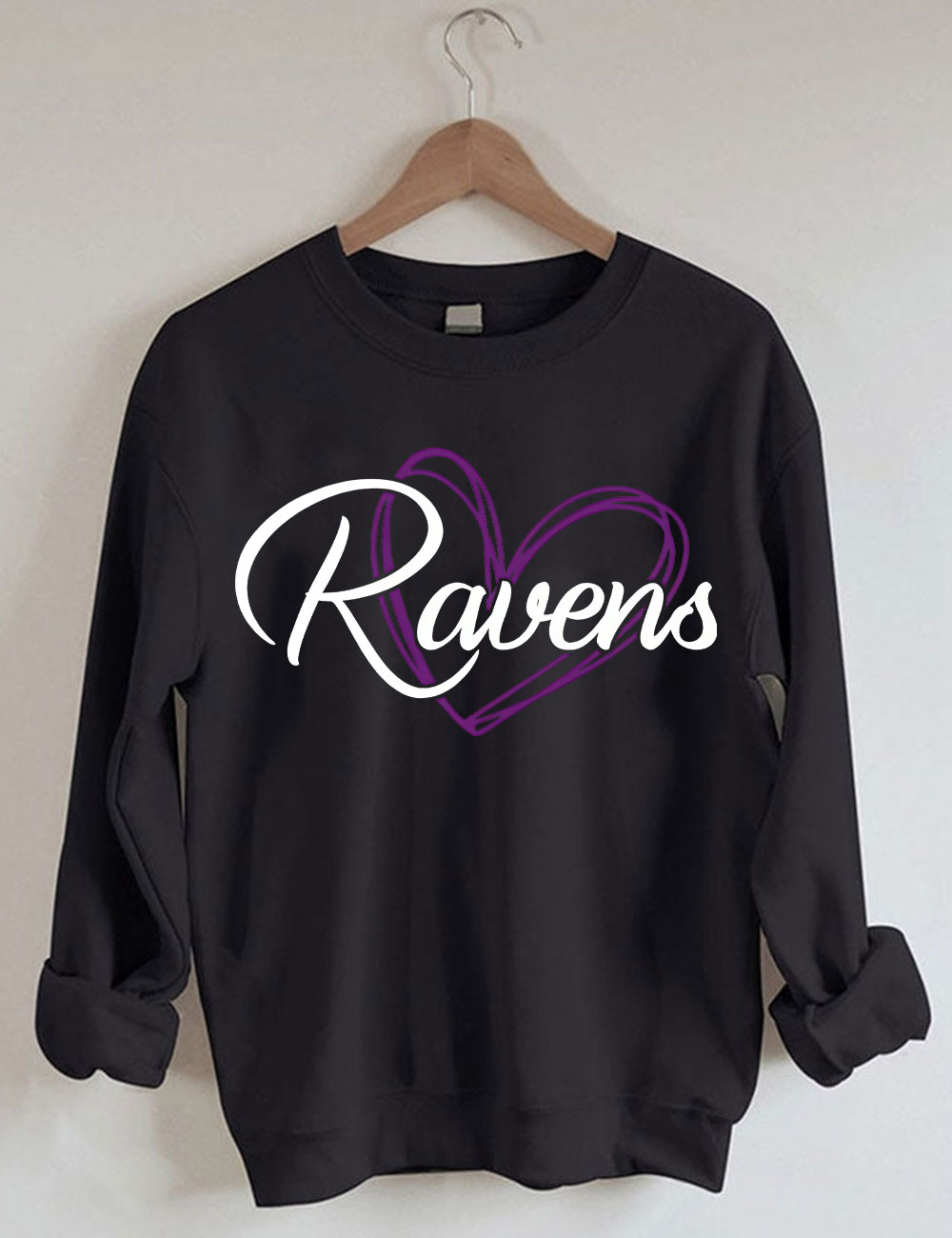 Love Ravens Sweatshirt