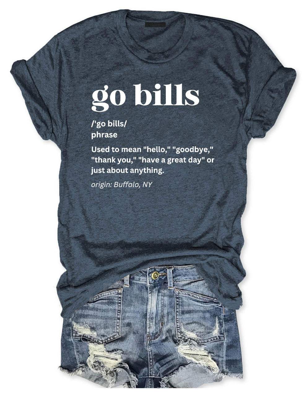 Go Bills Football T-Shirt