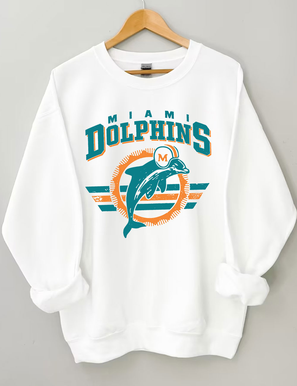 Miami Dolphins Football Sweatshirt