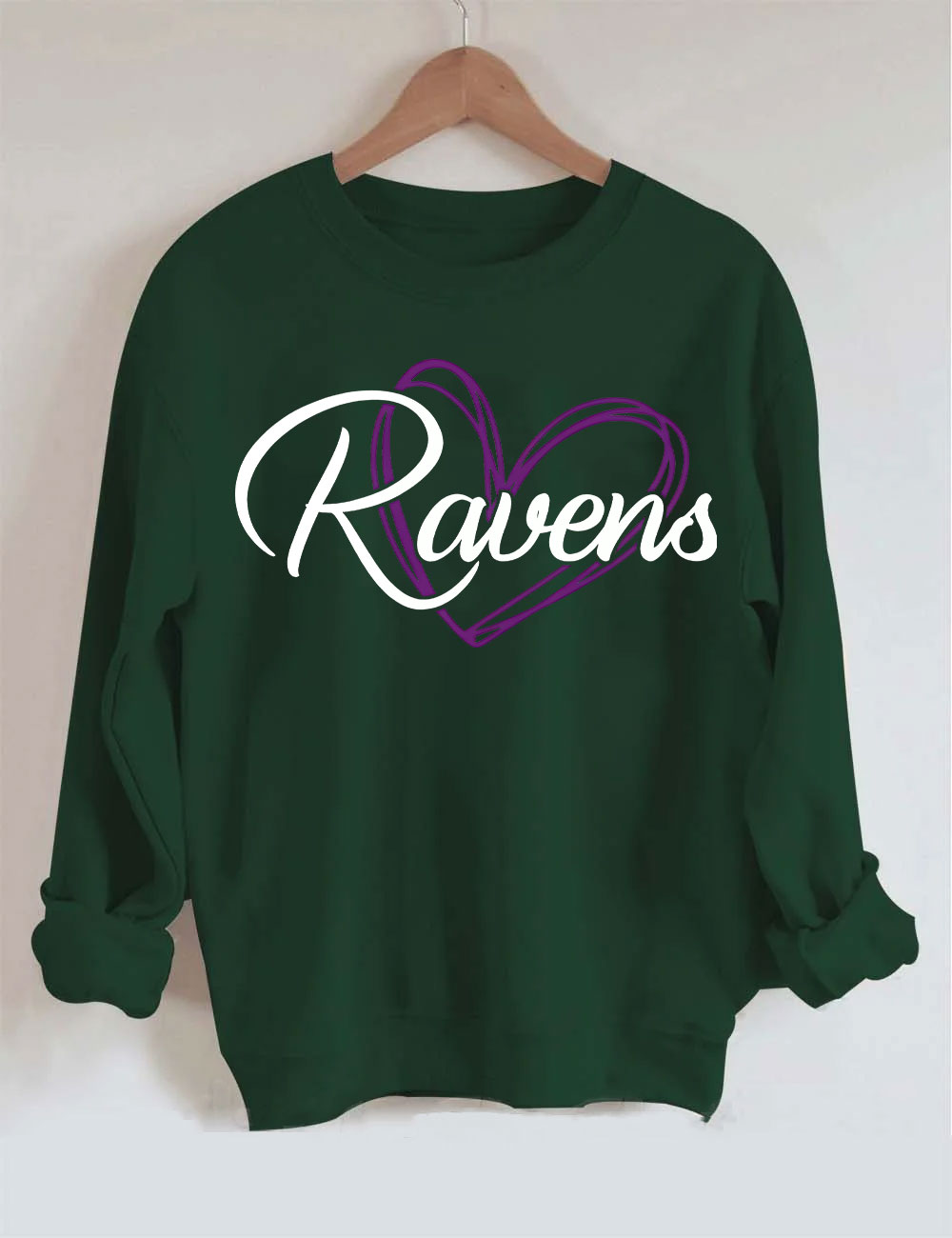 Love Ravens Sweatshirt