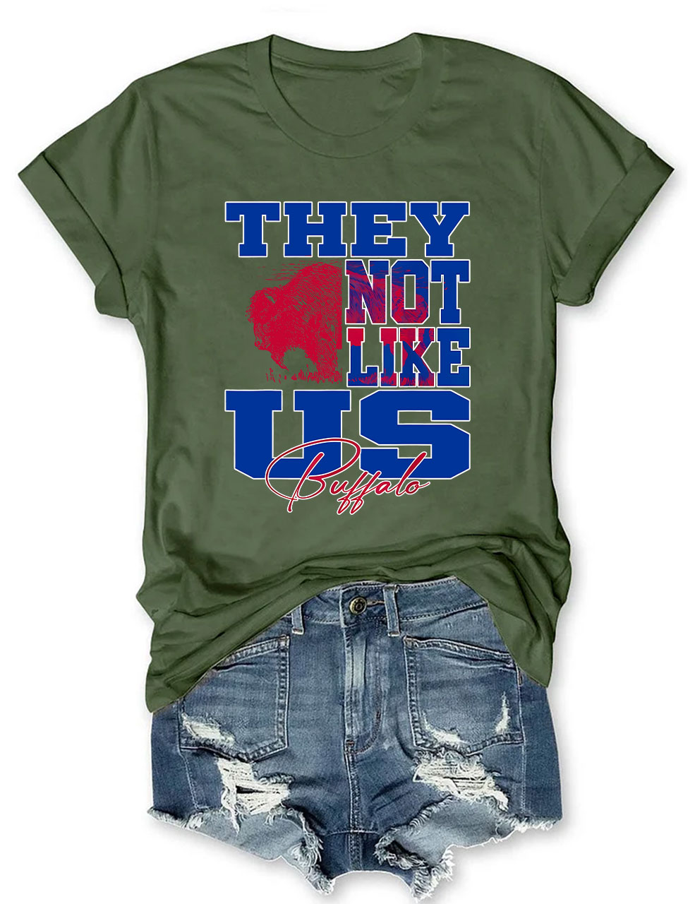 They Not Like Us Buffalo Funny T-Shirt