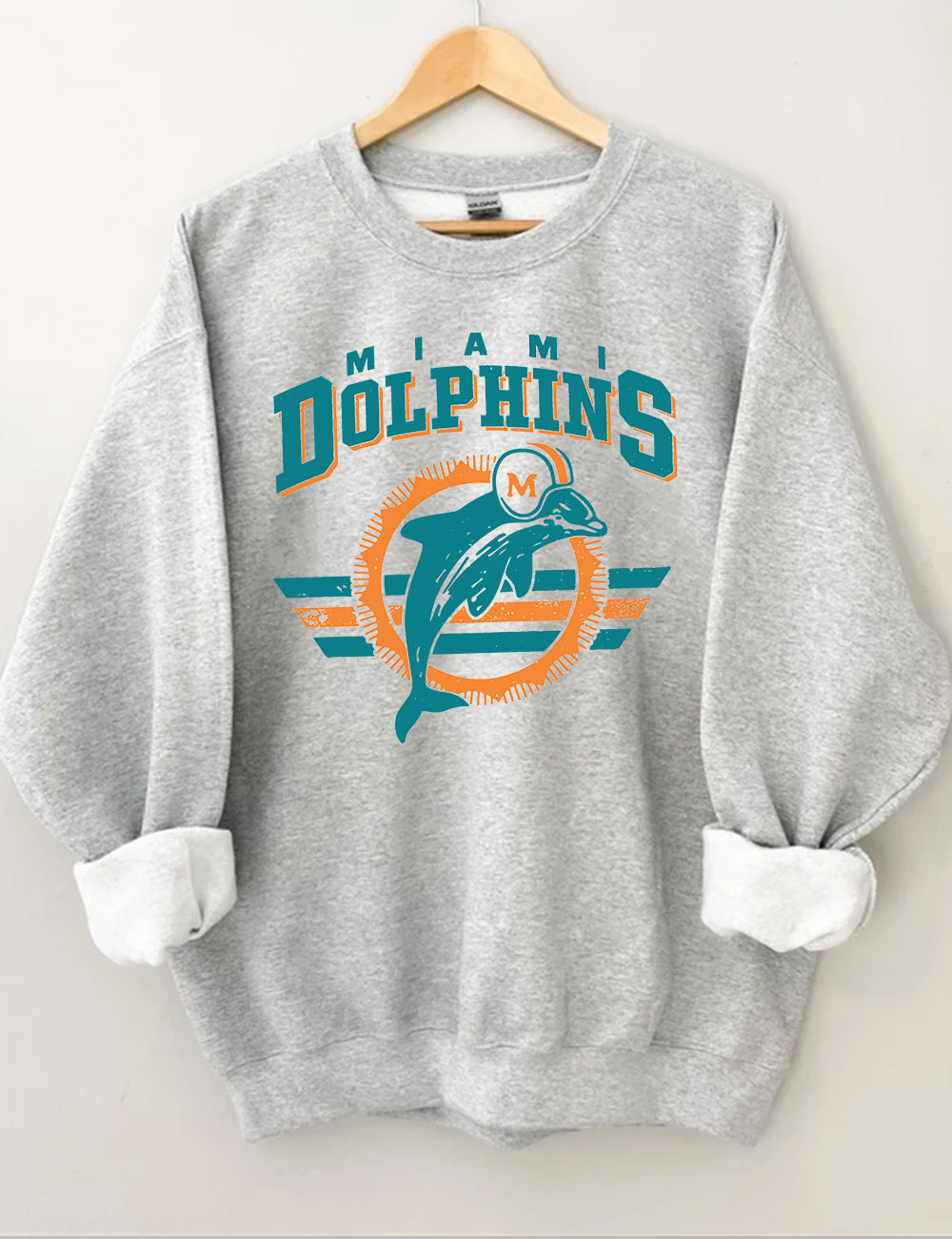 Miami Dolphins Football Sweatshirt