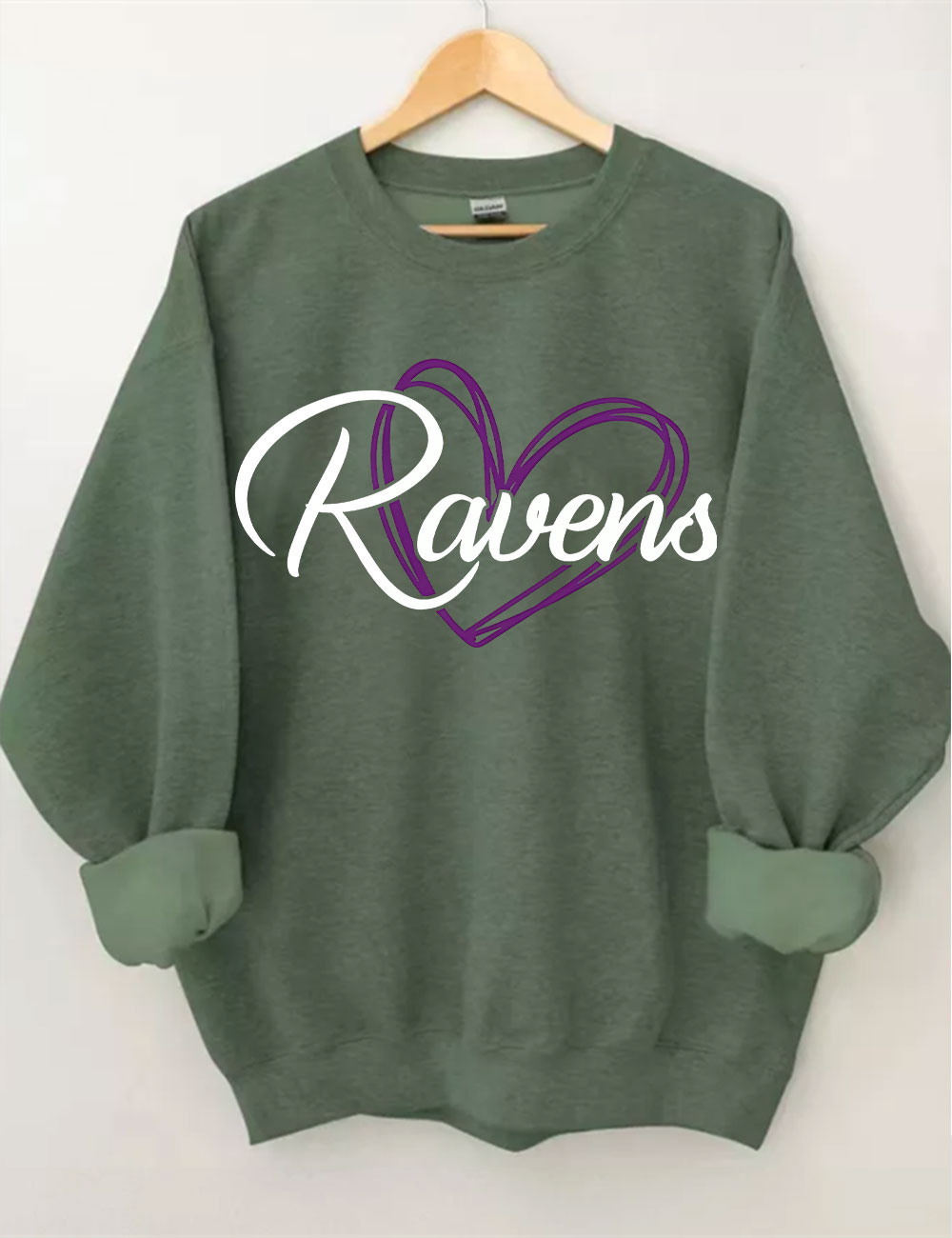 Love Ravens Sweatshirt