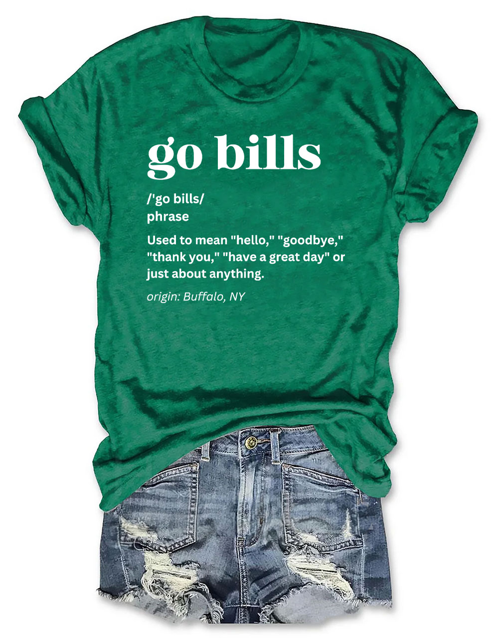 Go Bills Football T-Shirt