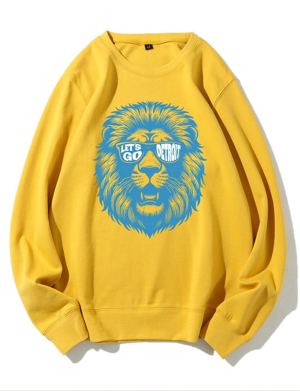 Lets Go Detroit Football Sweatshirt