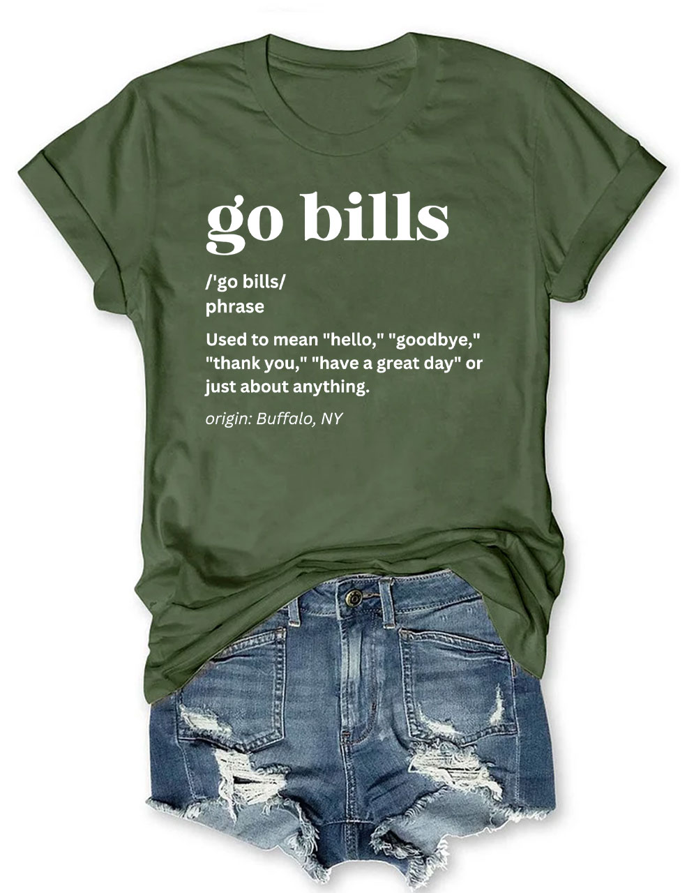Go Bills Football T-Shirt