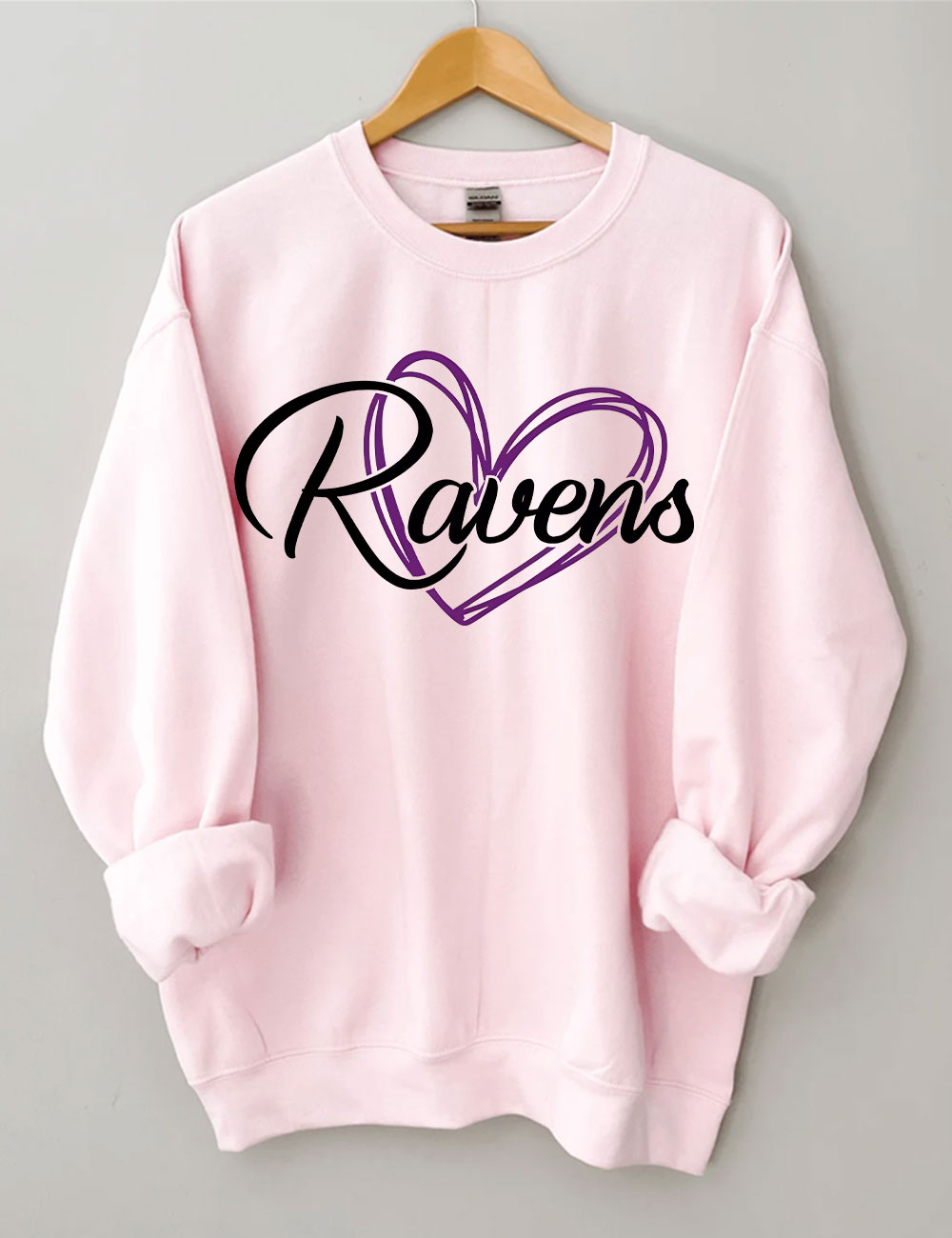 Love Ravens Sweatshirt