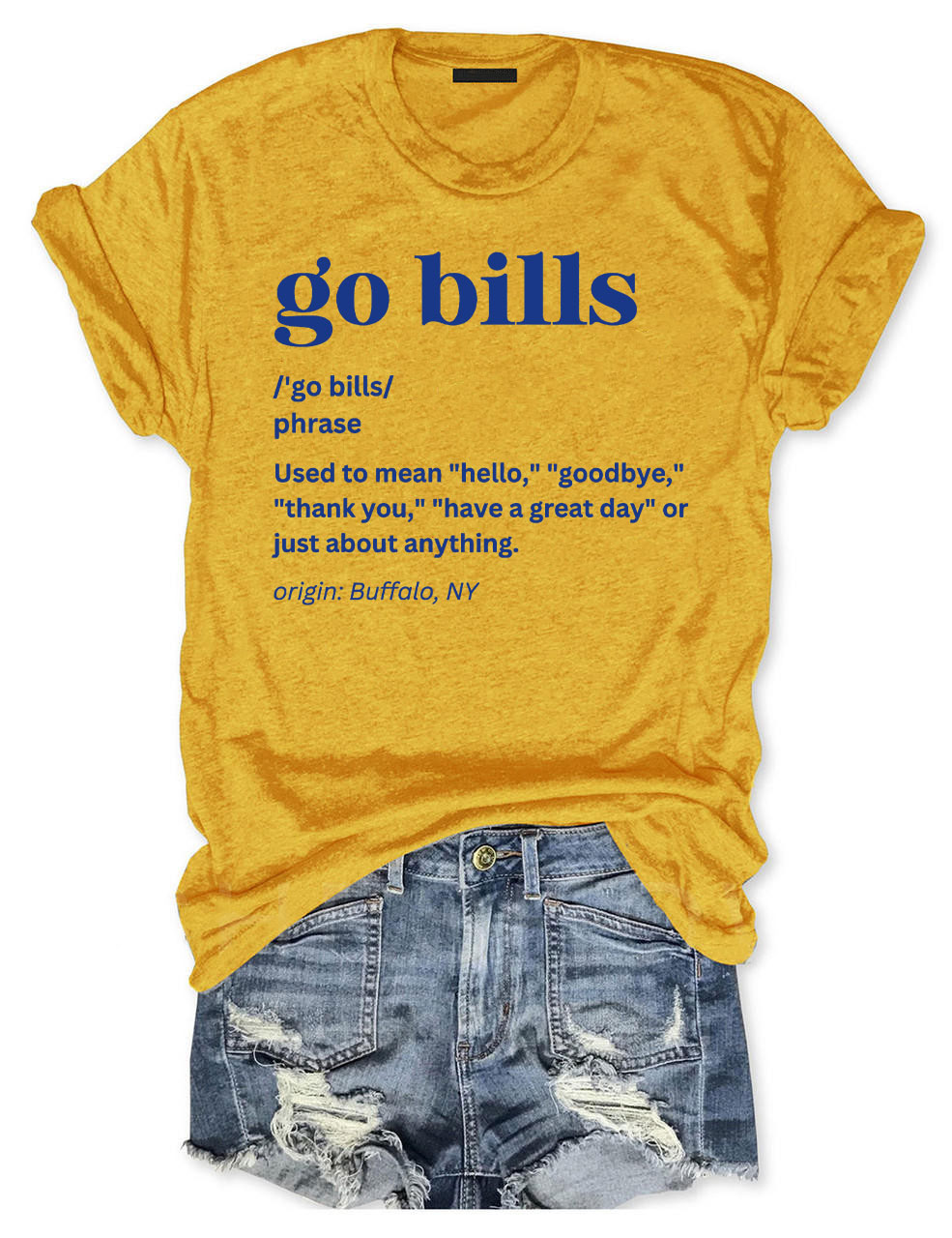 Go Bills Football T-Shirt