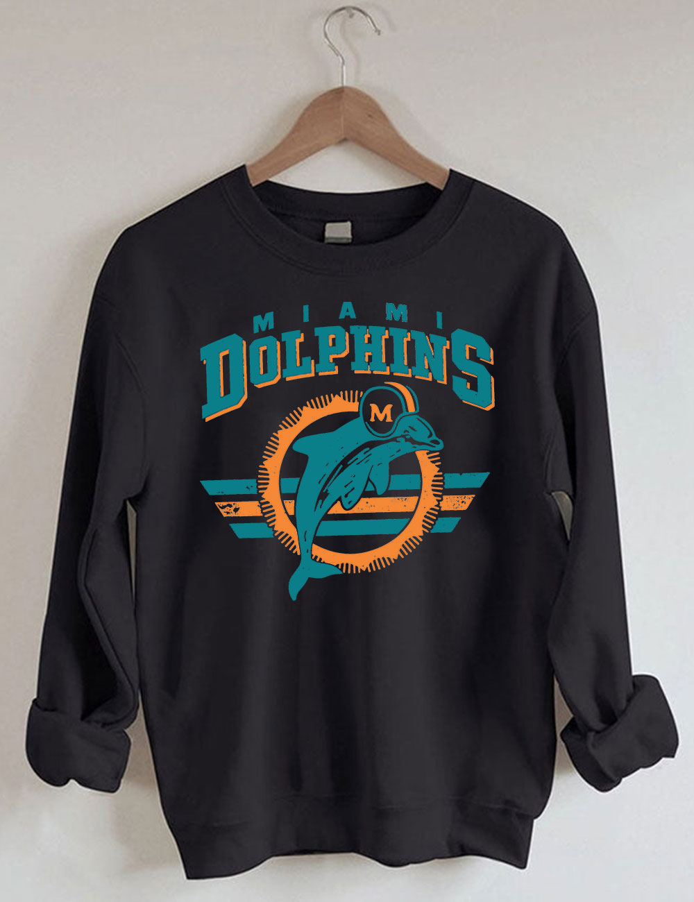 Miami Dolphins Football Sweatshirt