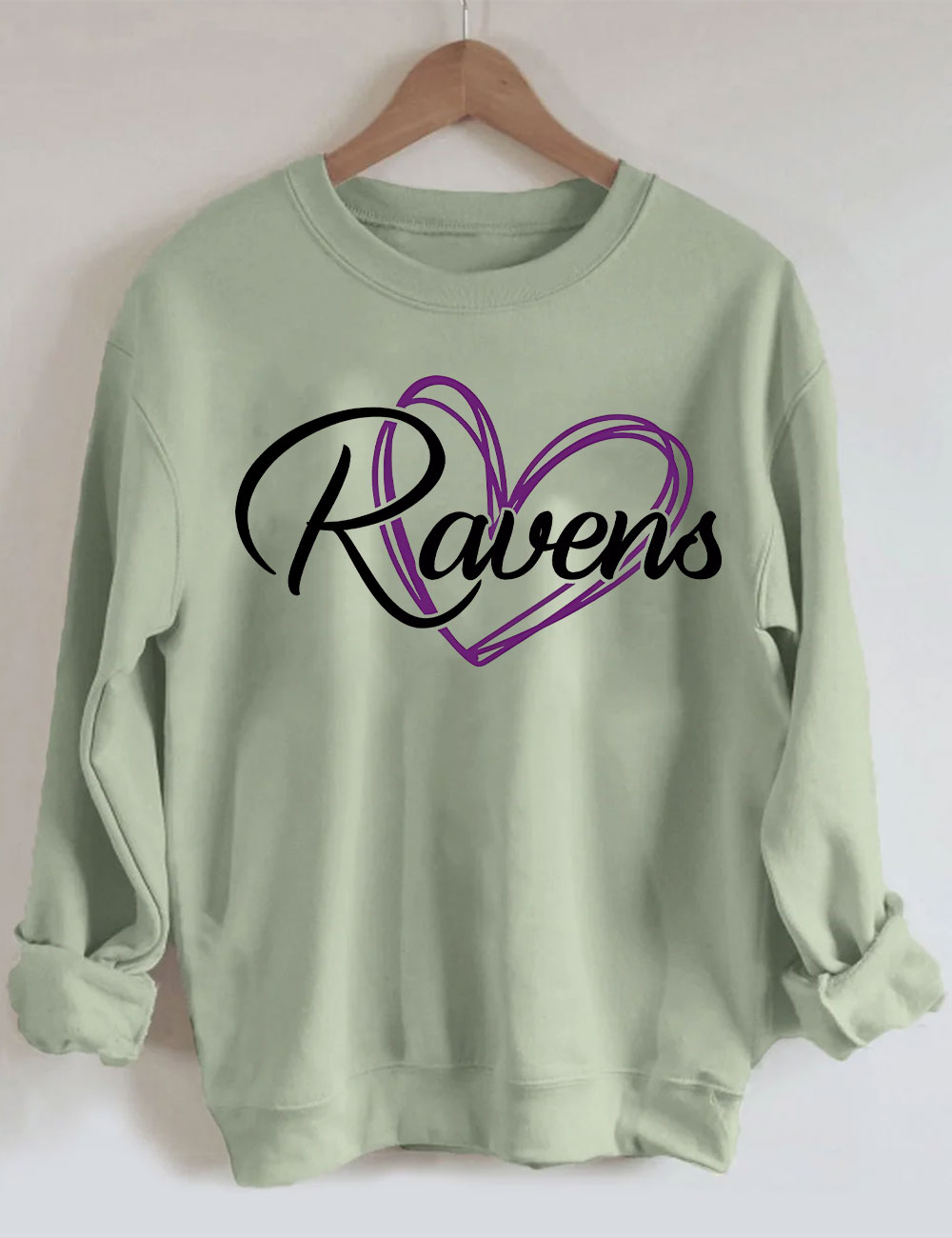 Love Ravens Sweatshirt
