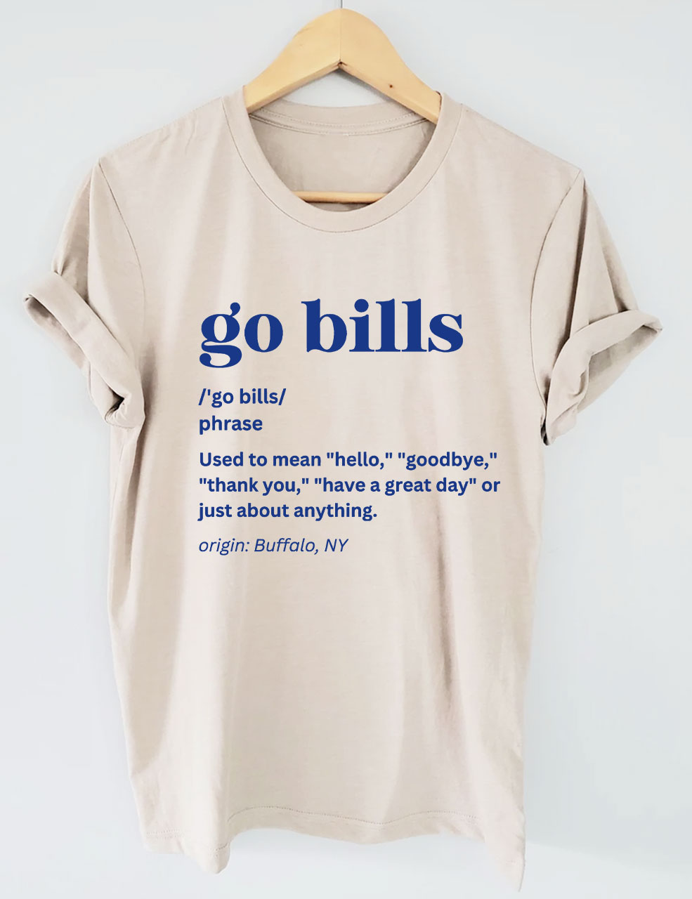 Go Bills Football T-Shirt