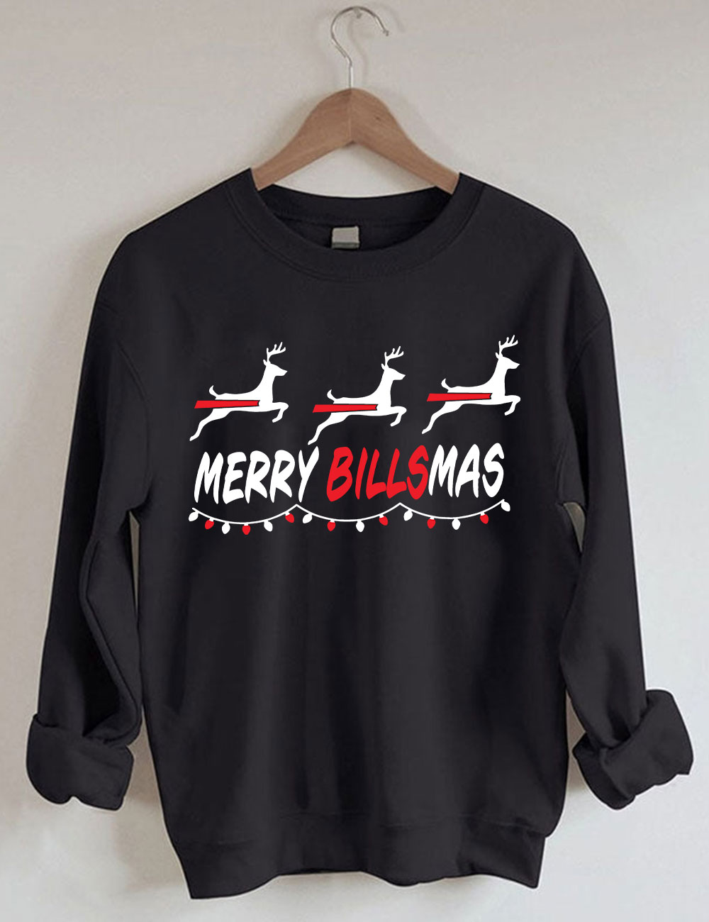 Buffalo Football Christmas Sweatshirt