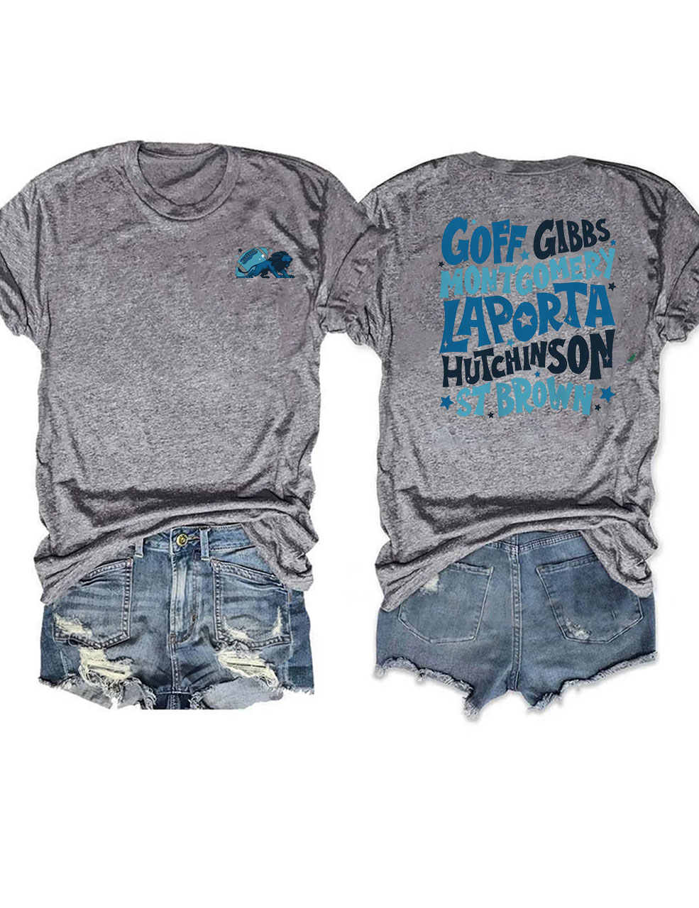 Detroit Game Day Football T-Shirt