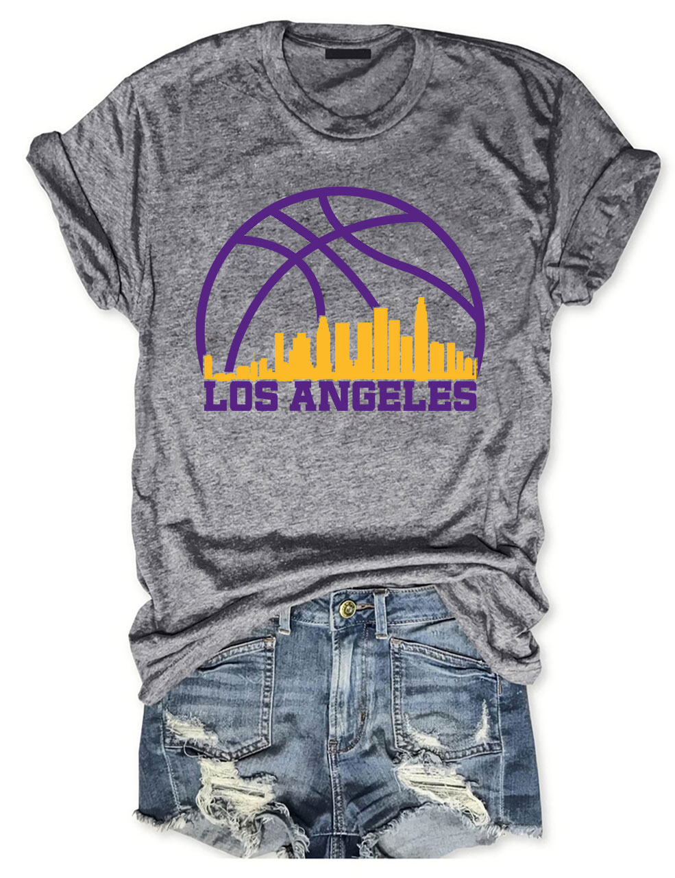 Los Angeles Basketball T-Shirt
