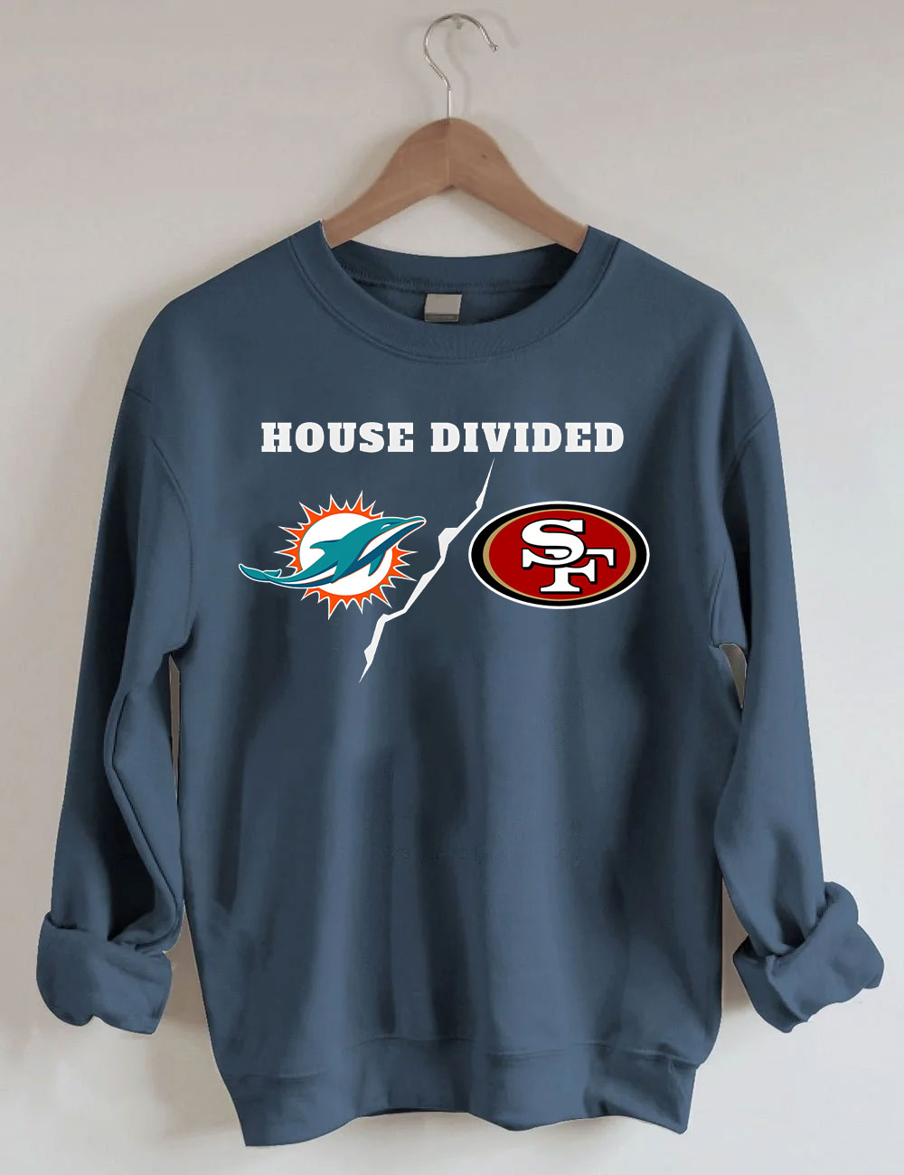 NFL CUSTOMIZED UNISEX House Divided Sweatshirt