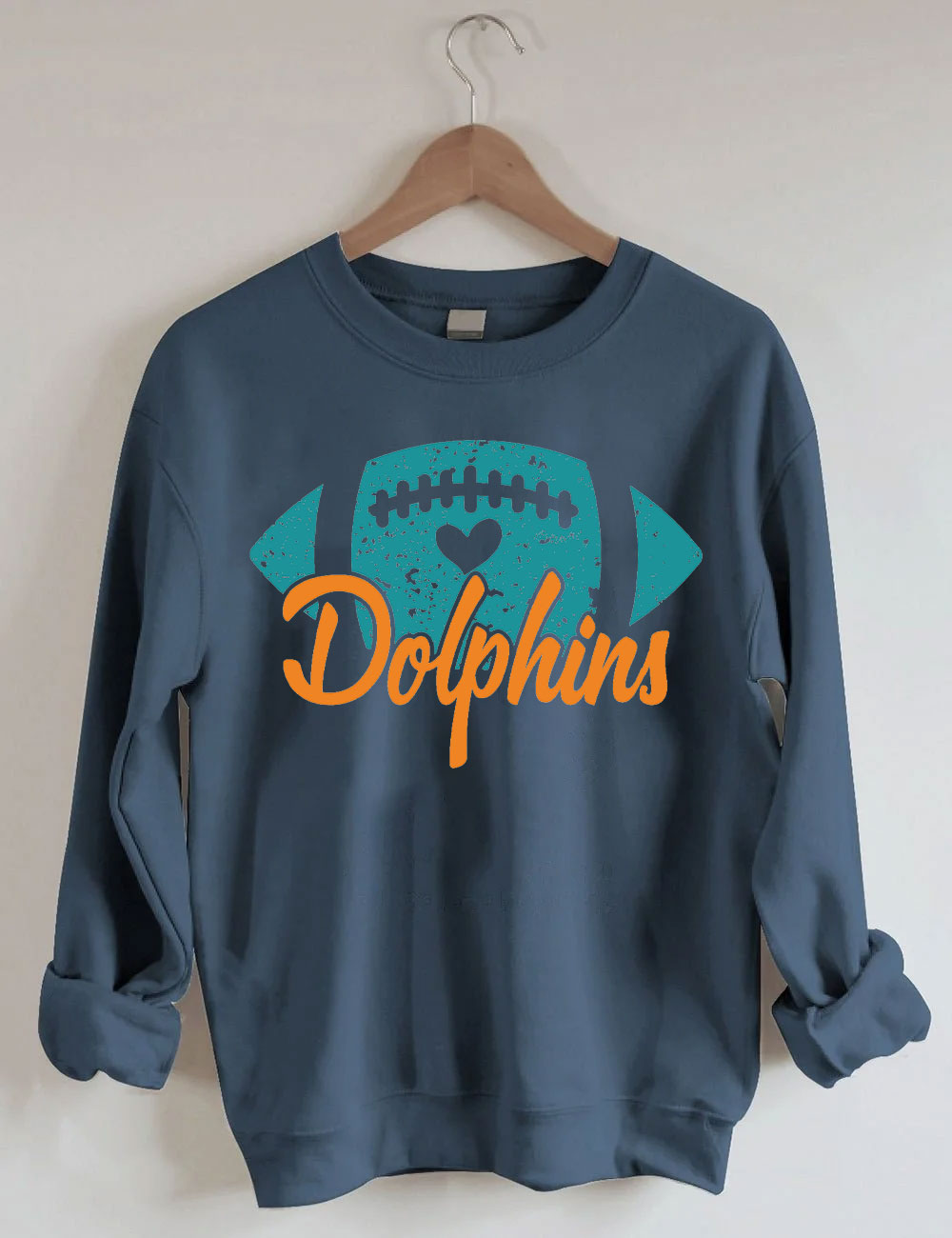 Miami Dolphins Football Sweatshirt