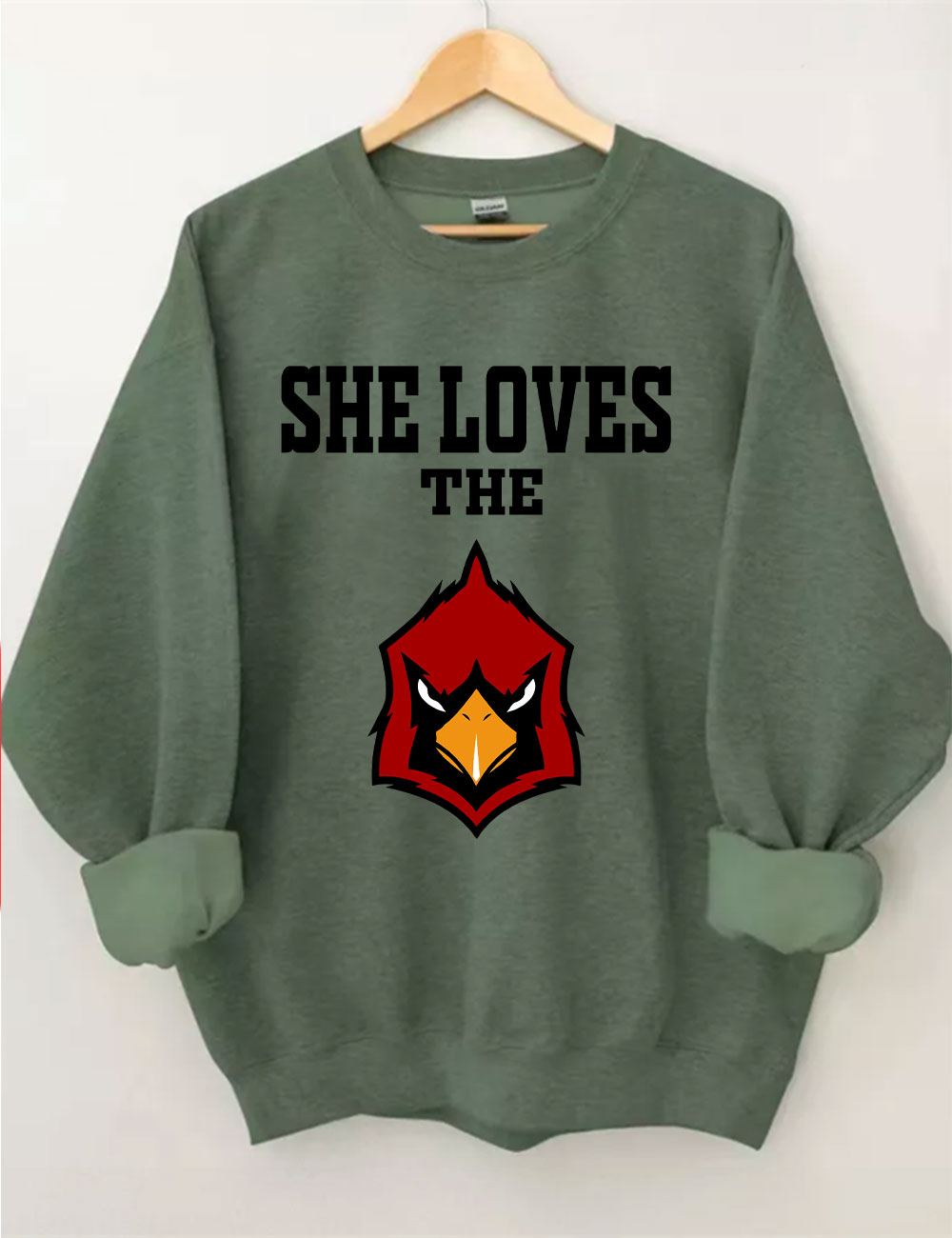 She Loves The Arizona Cardinals Football Sweatshirt