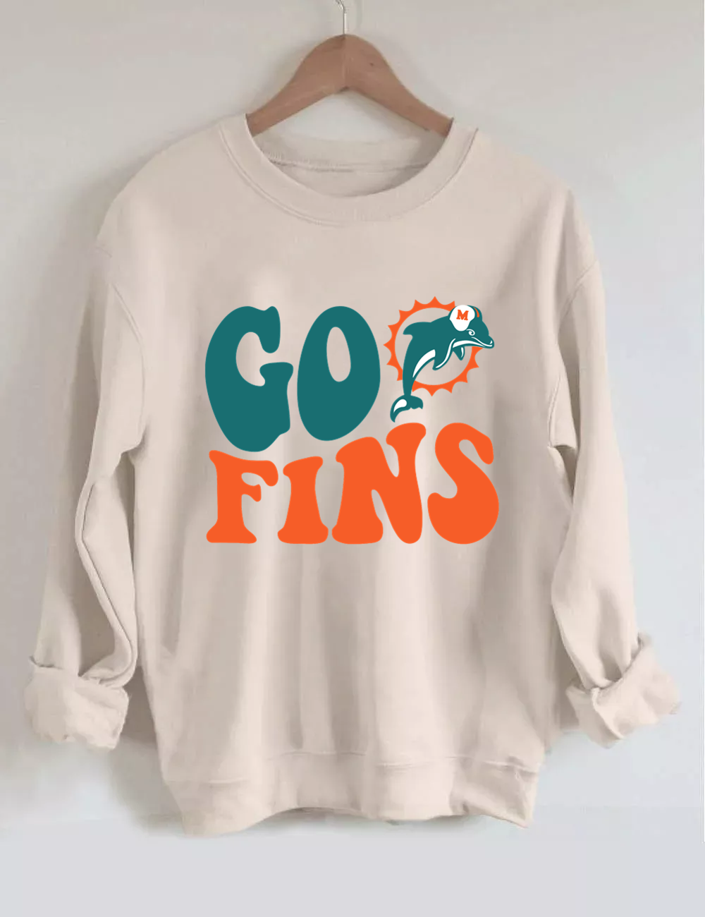 Go Fins Football Sweatshirt