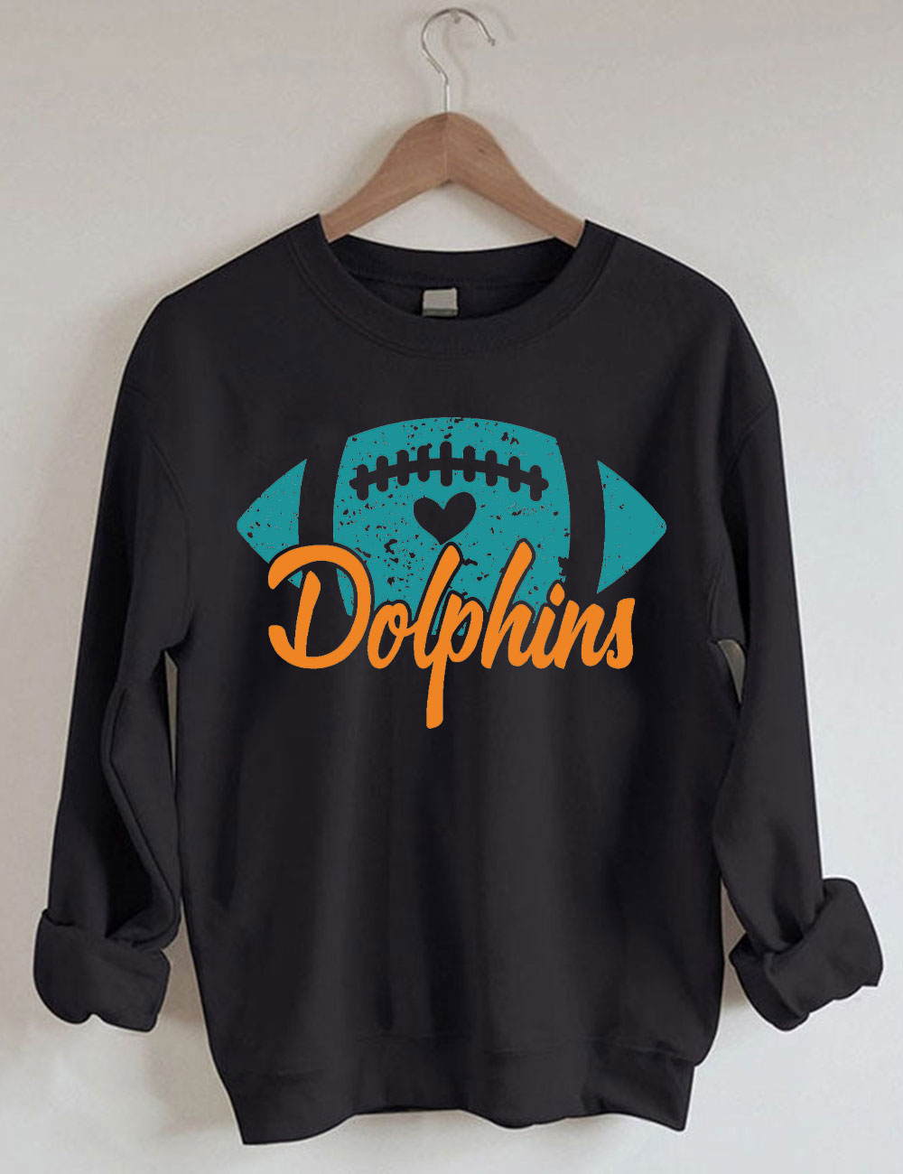 Miami Dolphins Football Sweatshirt