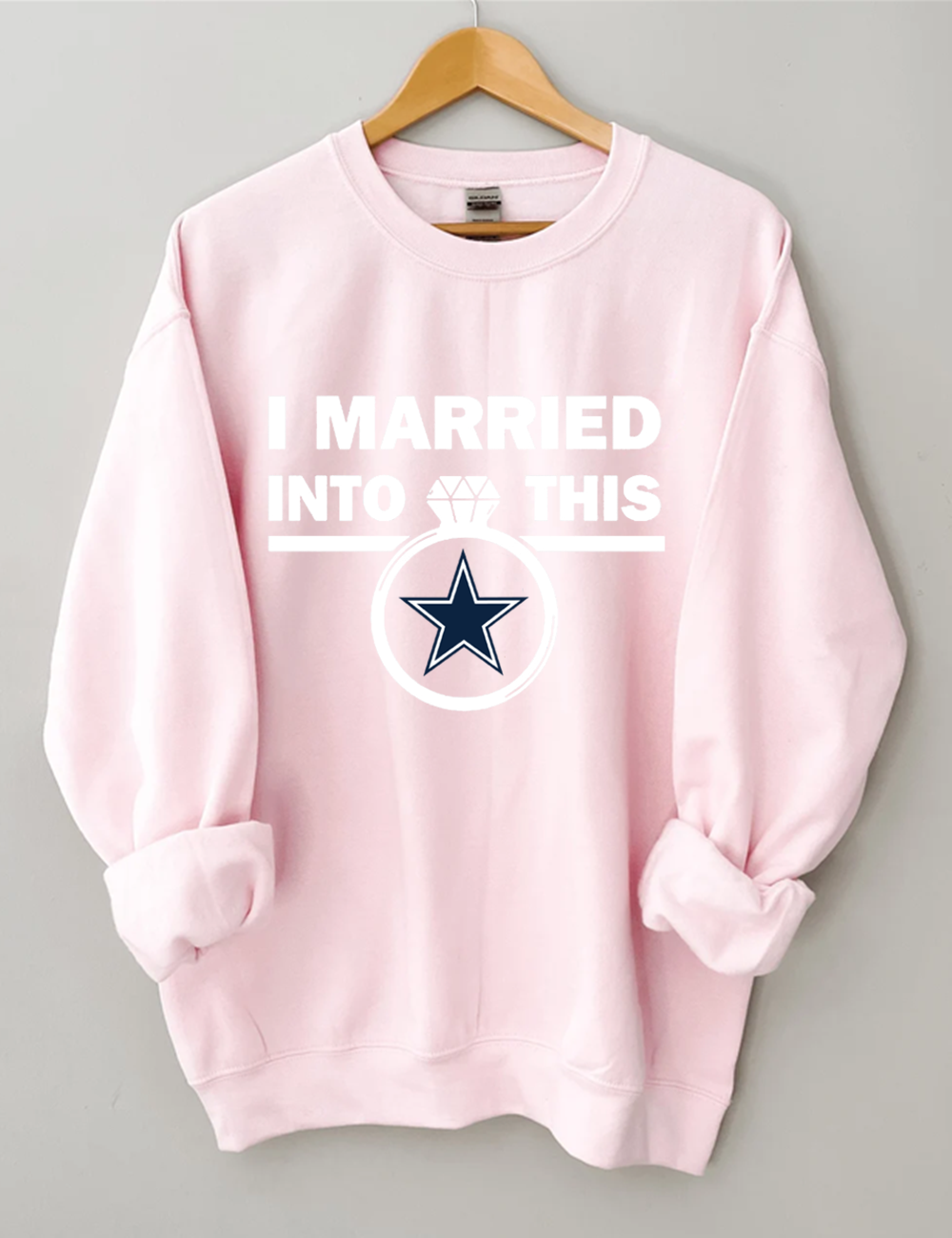 Cowboy Star Football Sweatshirt
