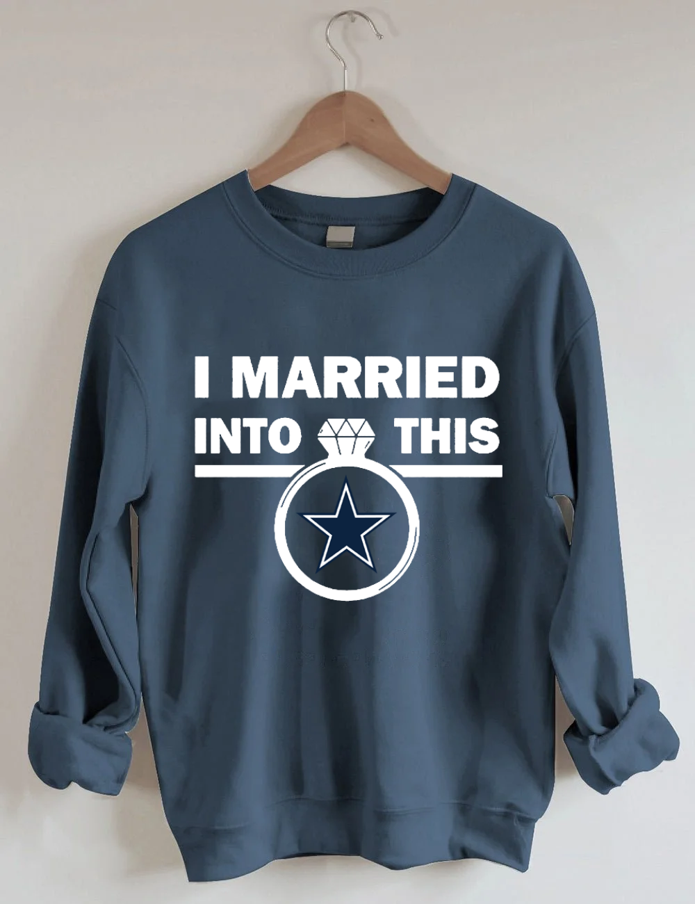 Cowboy Star Football Sweatshirt