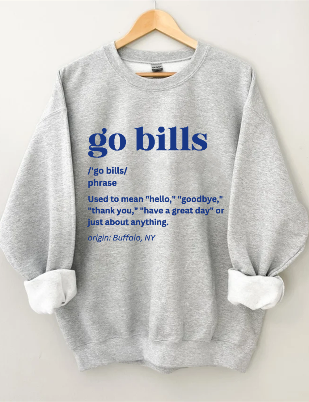 Go Bills Buffalo Football Sweatshirt