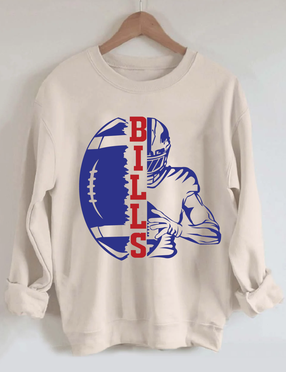 Buffalo Bills Player Football Sweatshirt