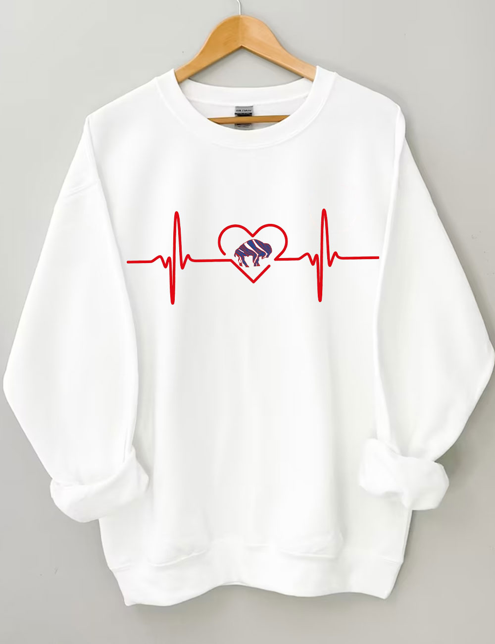 Buffalo Heartbeat Sweatshirt