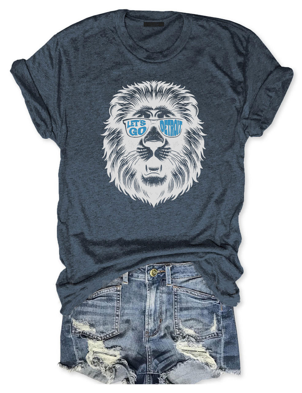 Lets Go Detroit Football T-Shirt