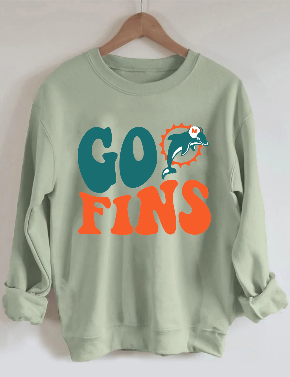 Go Fins Football Sweatshirt