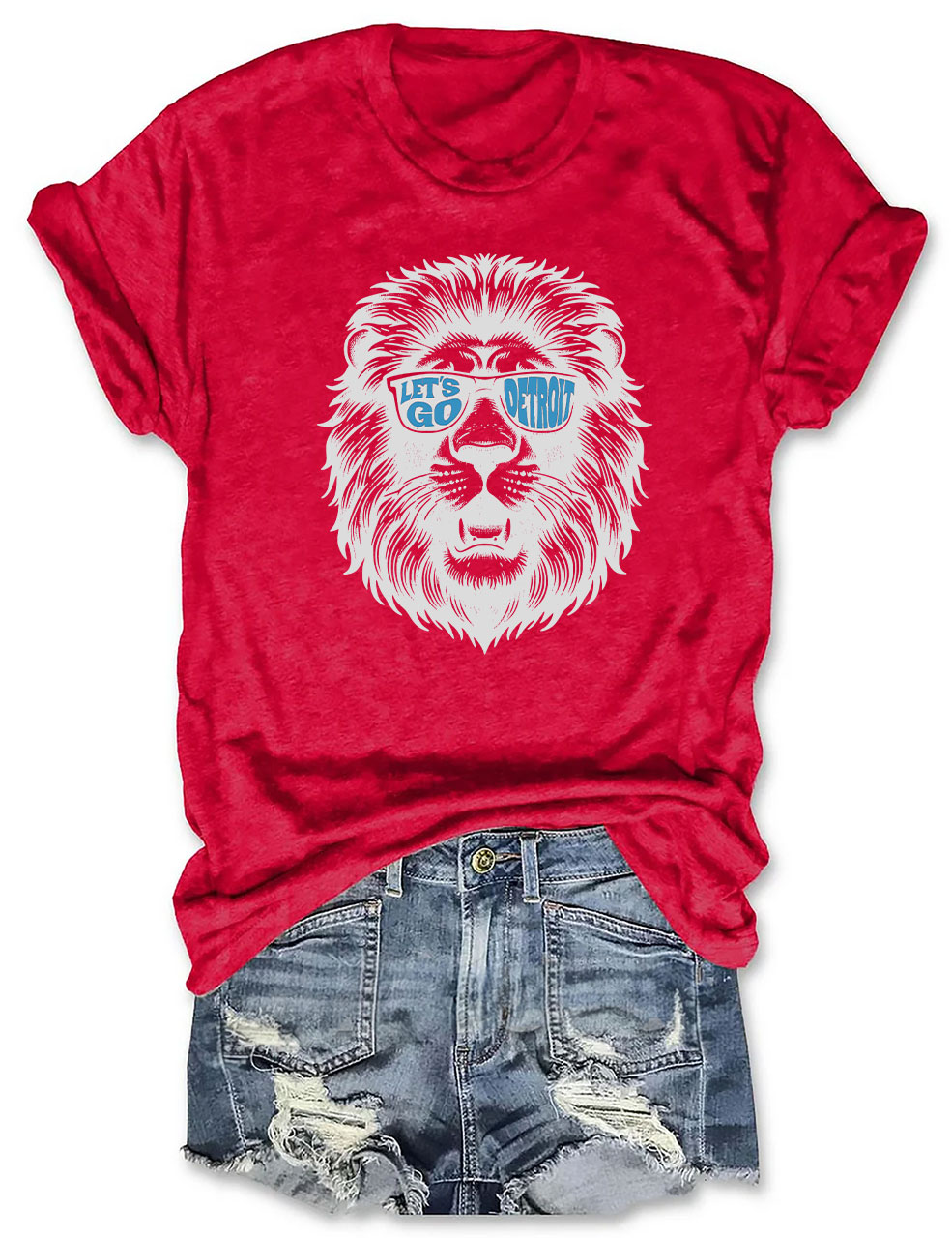 Lets Go Detroit Football T-Shirt