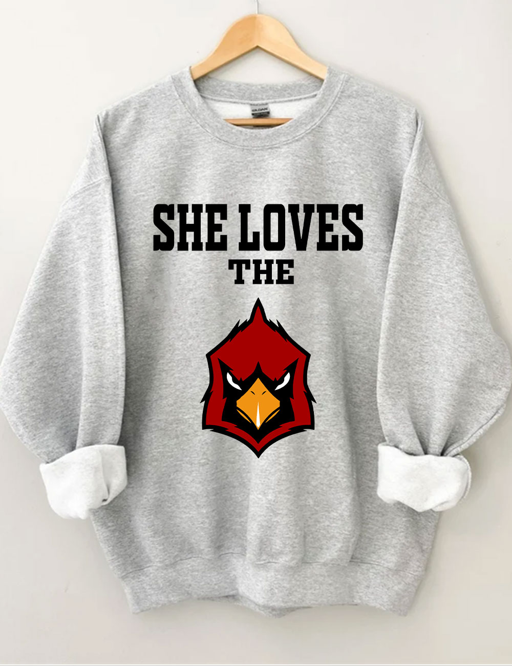 She Loves The Arizona Cardinals Football Sweatshirt