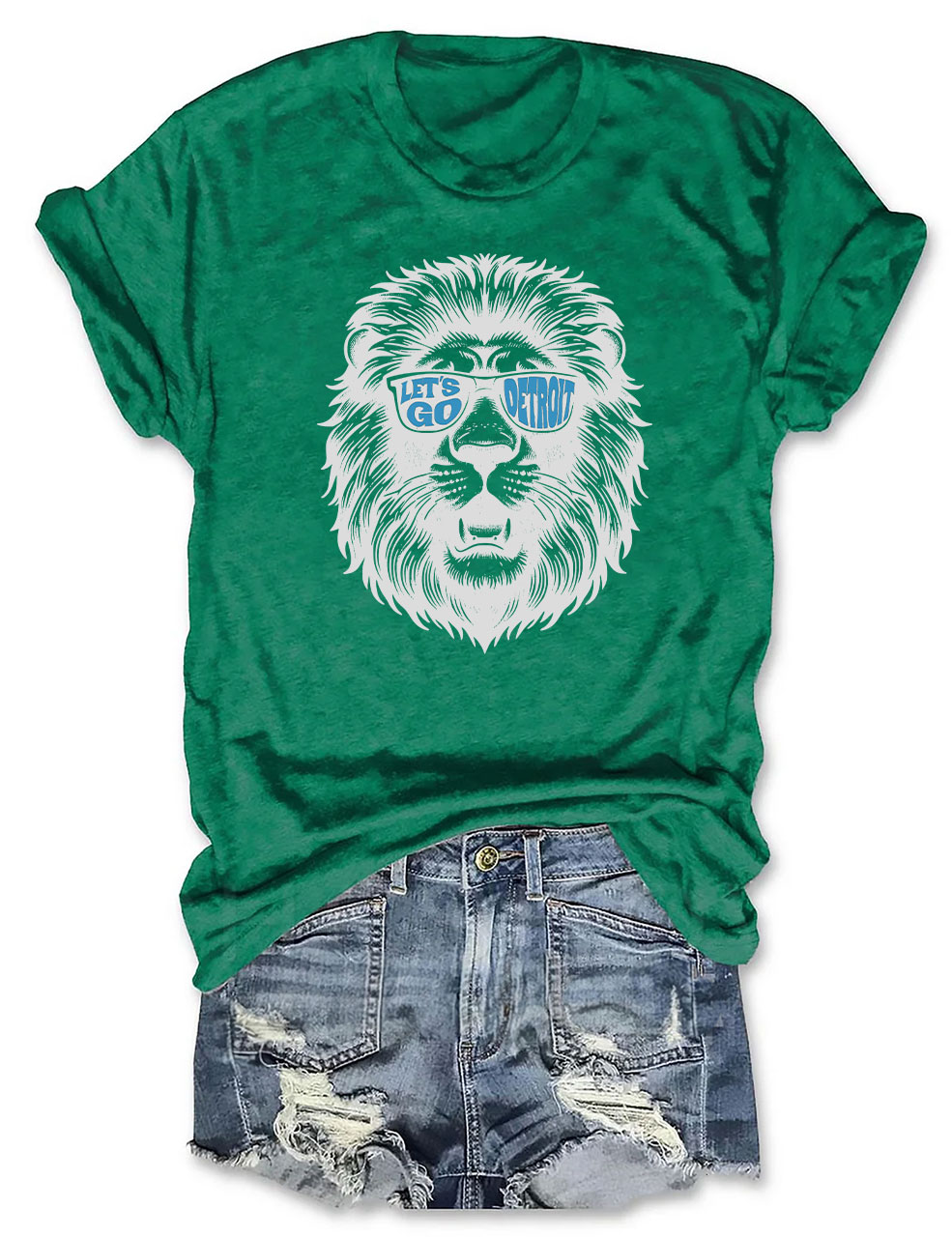 Lets Go Detroit Football T-Shirt