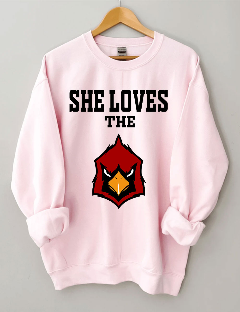 She Loves The Arizona Cardinals Football Sweatshirt