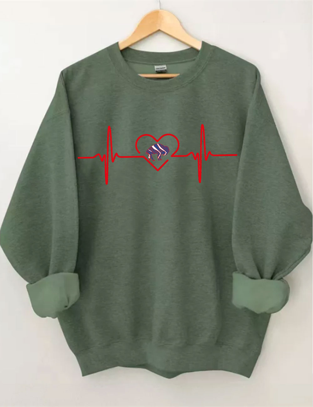 Buffalo Heartbeat Sweatshirt