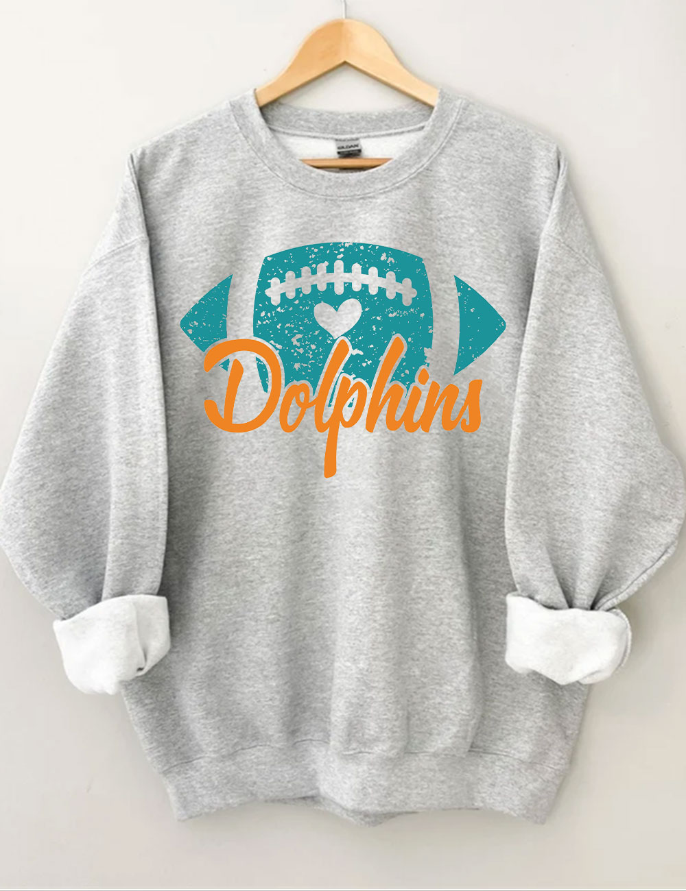 Miami Dolphins Football Sweatshirt