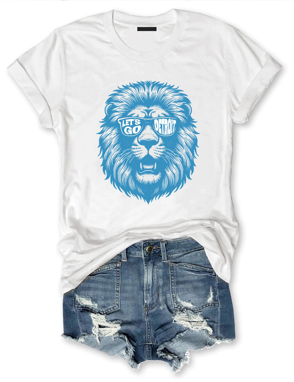 Lets Go Detroit Football T-Shirt