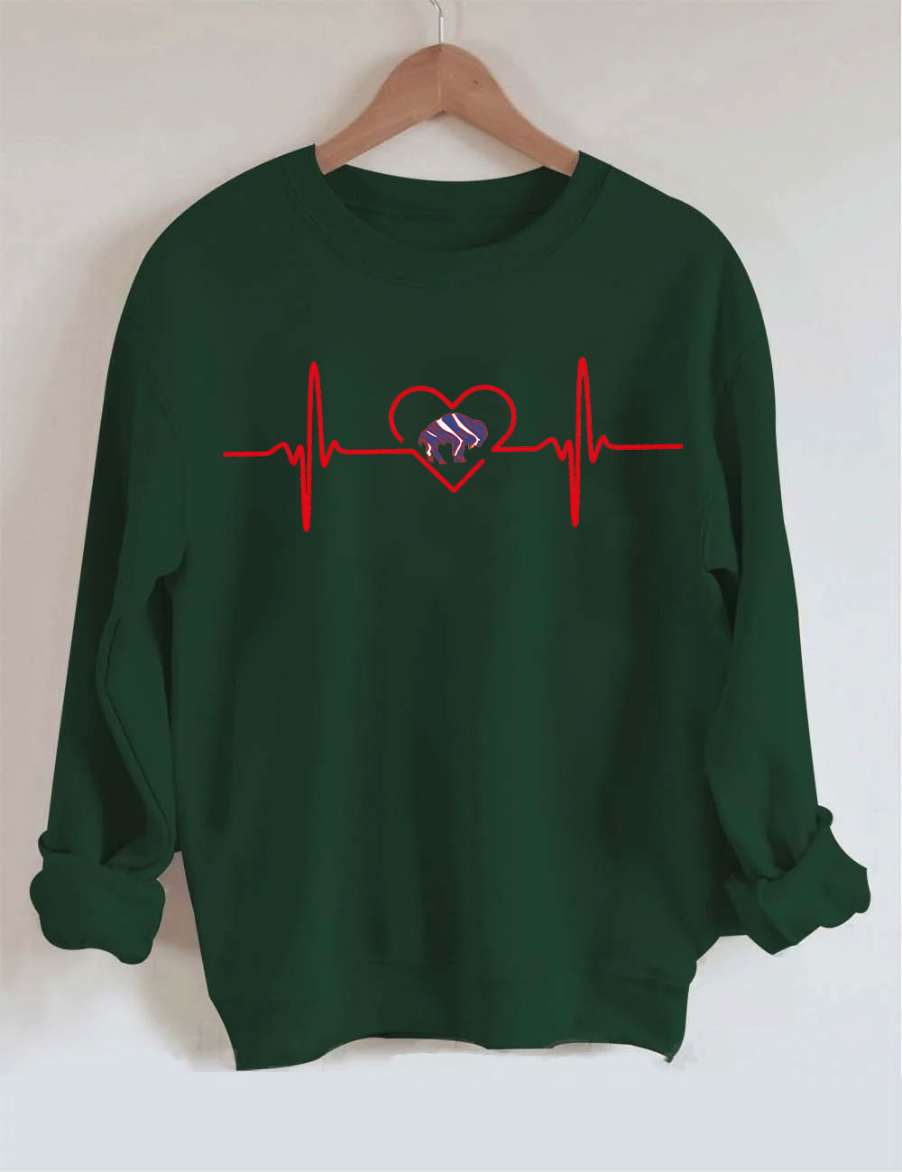 Buffalo Heartbeat Sweatshirt