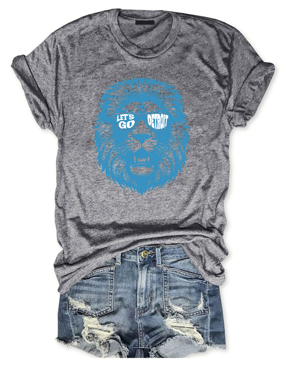Lets Go Detroit Football T-Shirt