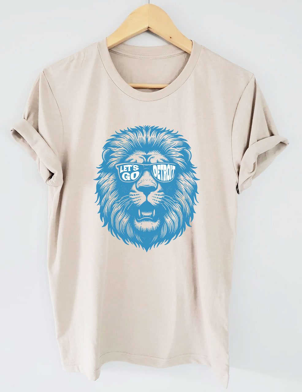 Lets Go Detroit Football T-Shirt